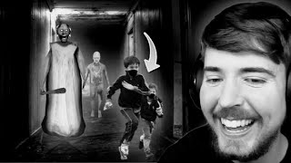 I FINALLY ESCAPED THE GRANNY'S @TechnoGamerzOfficial @SokherGamer @Technoblade screenshot 5