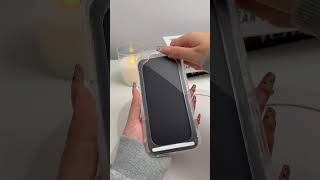 iPhone refresh 📱🦋🎁 #iphone #asmr #asmrsounds #phonecase #unboxing #iphone16promax