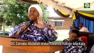 DC Zainab wa Bagamoyo ataka Kiwanda kidogo kila Kata