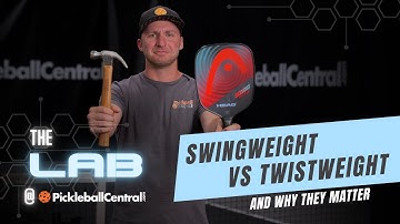 The Lab at Pickleball Central: Why Swingweight, Twistweight, and Balance Points Matter in Pickleball
