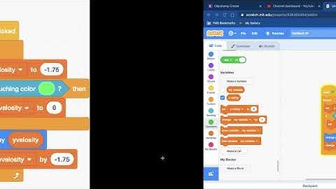 how to make gravity in scratch