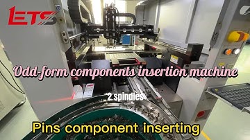 ETS Brand odd form components insertion machine for Pins