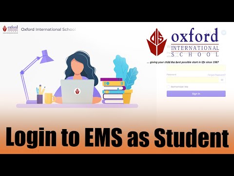 Login to EMS as Student