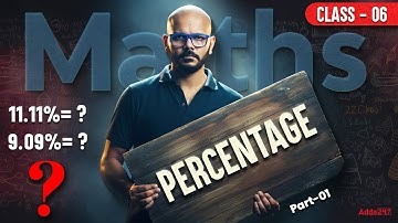 SSC CGL 2026 Maths | SSC Maths PERCENTAGE | SSC CGL/CHSL Maths Classes 2026 By Tarun Sir