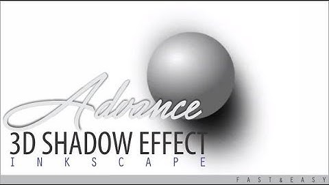 Advance 3d Shadow Effect in Inkscape