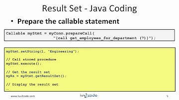 18  Defining JDBC Transactions