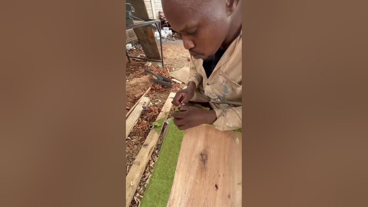 How we attach cushions to our rattan on wood dinning seats. shorts 
