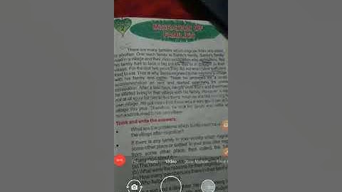 Class 5 EVs lesson 2  migration of family  part 1