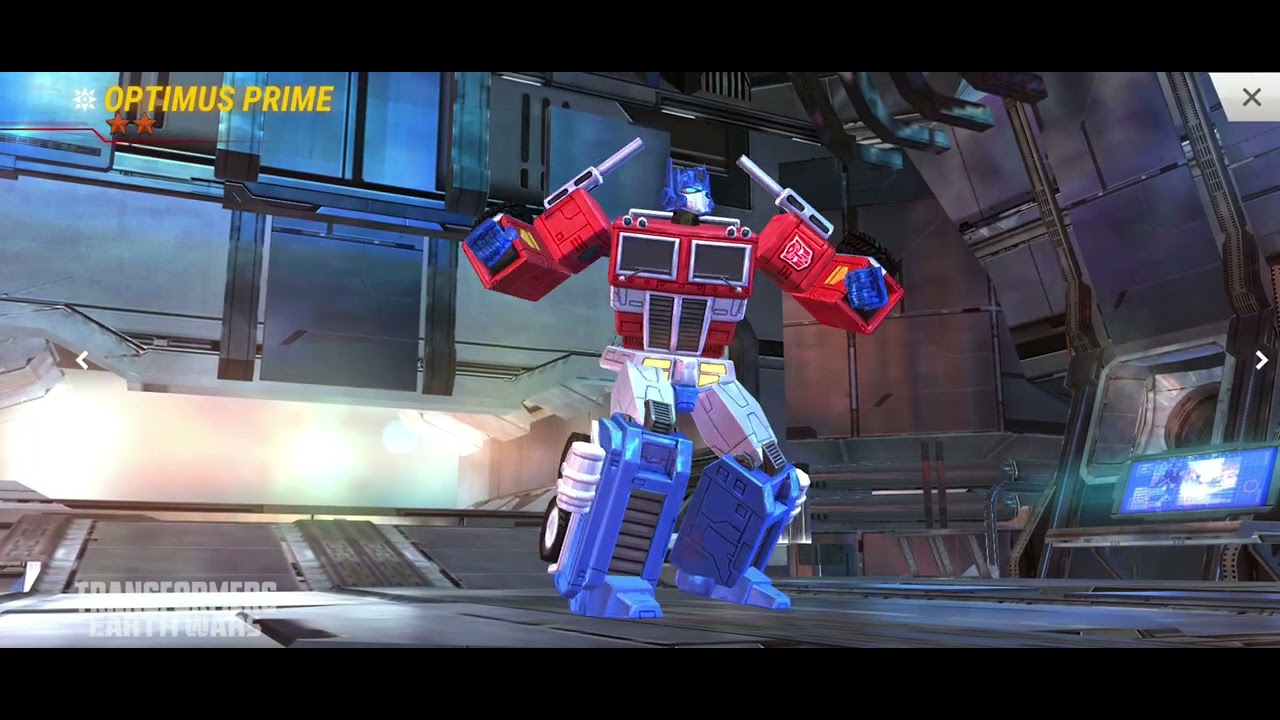 transformer earth wars optimus prime - YouTube