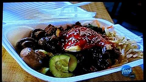 Alton Brown Food Network Best Thing I Ever Ate Bang for the Buck - Hankook Korean Taqueria Bibimbap