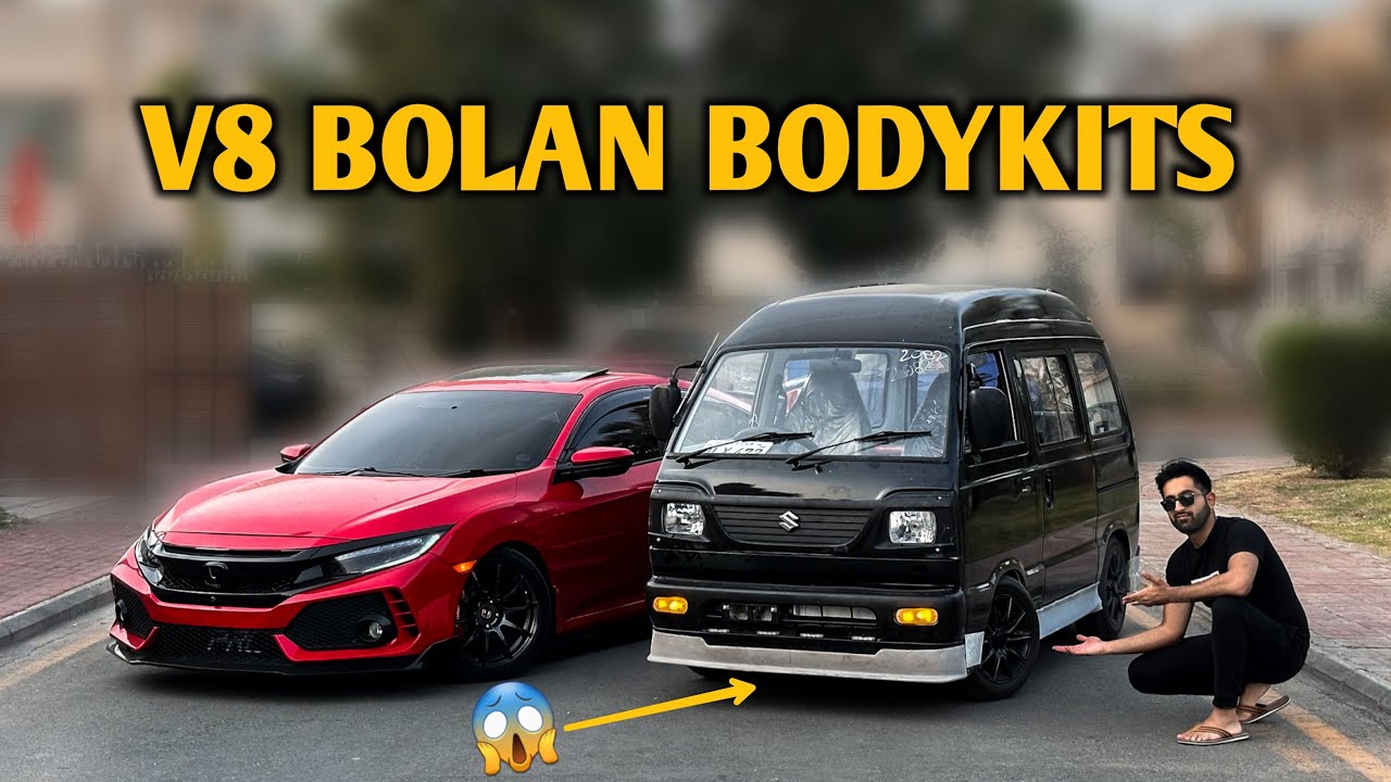 V8 Bolan Got BodyKits | 1/1 In Pakistan - YouTube