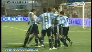 (2010) Argentina 3-2 Costa Rica || 2º gol Guillermo Burdisso