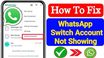 Fix Whatsapp Something went wrong Accounts couldn