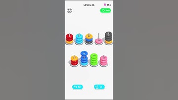 Color Hoop Stack - level 26