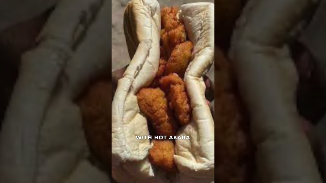 Ewa Agoyin and Agege Bread is an elite food🥰 🎥reboot 