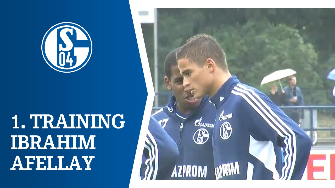 1. Training Ibrahim Afellay schalke roster