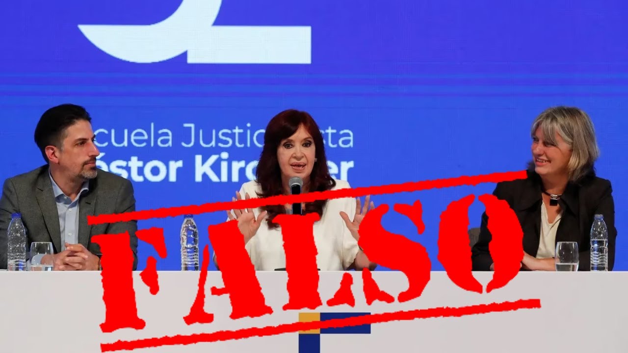 Chequeo el Discurso de Cristina Fernández de Kirchner en La Plata - YouTube