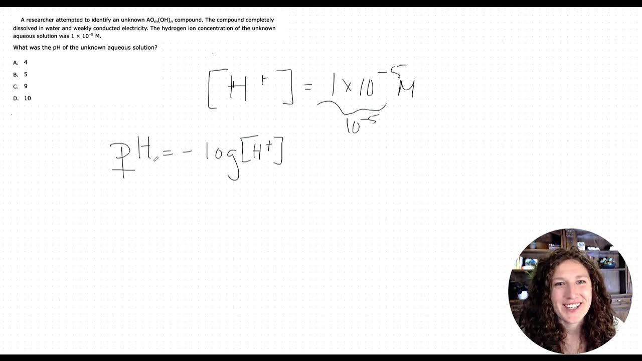 Math on The MCAT Logarithms Part 1 pH YouTube