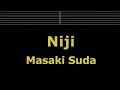 Karaoke niji  masaki suda no guide melody instrumental