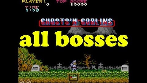 All bosses of Ghosts
