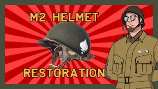 M2 Paratrooper WW2 Helmet Restoration/Reproduction - Simon of Fortune