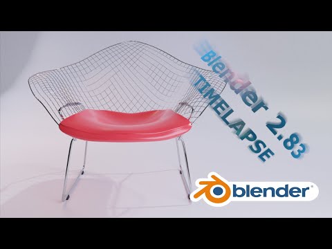 diamond-chair---harry-bertoia-(blender-timelapse)