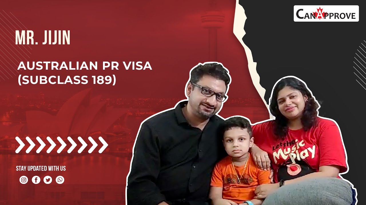 Client Success | Mr. Jijin | Australia PR | Australia Immigration ...