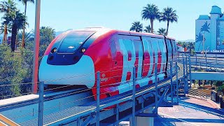 Las Vegas Monorail 2024 Complete Ride in 4K  Las Vegas, Nevada