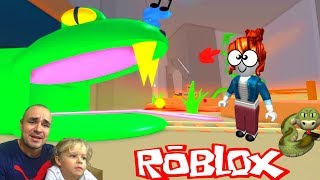 ПОБЕГ ИЗ ДИКОГО ЗАПАДА, ГИГАНТСКАЯ ЗМЕЯ АТАКУЕТ в Roblox Игоровой летсплей