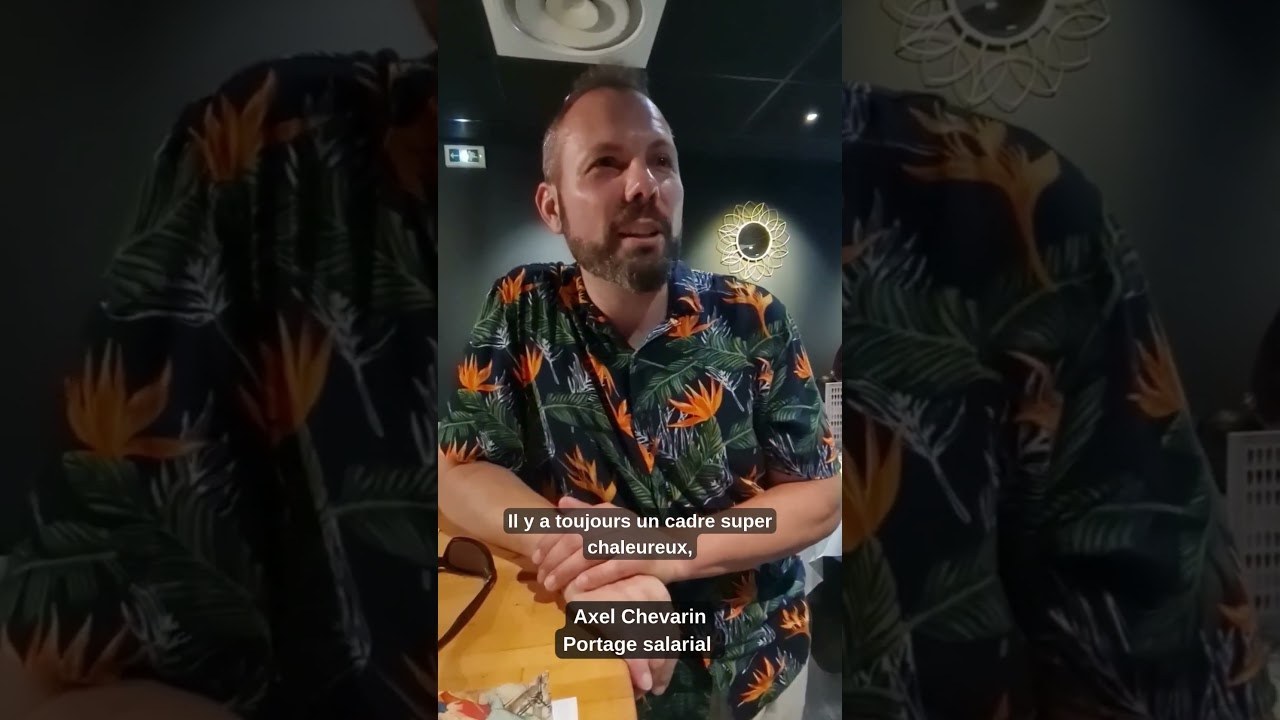Ils sont membres du Club VIP Business.. Ils témoignent ! Axel Chevarin Portage Salarial