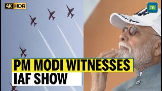 PM Modi Witnesses IAF’s ‘Wings Over Ganges’ Aerial Display In Varanasi