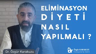 Eliminasyon Diyeti