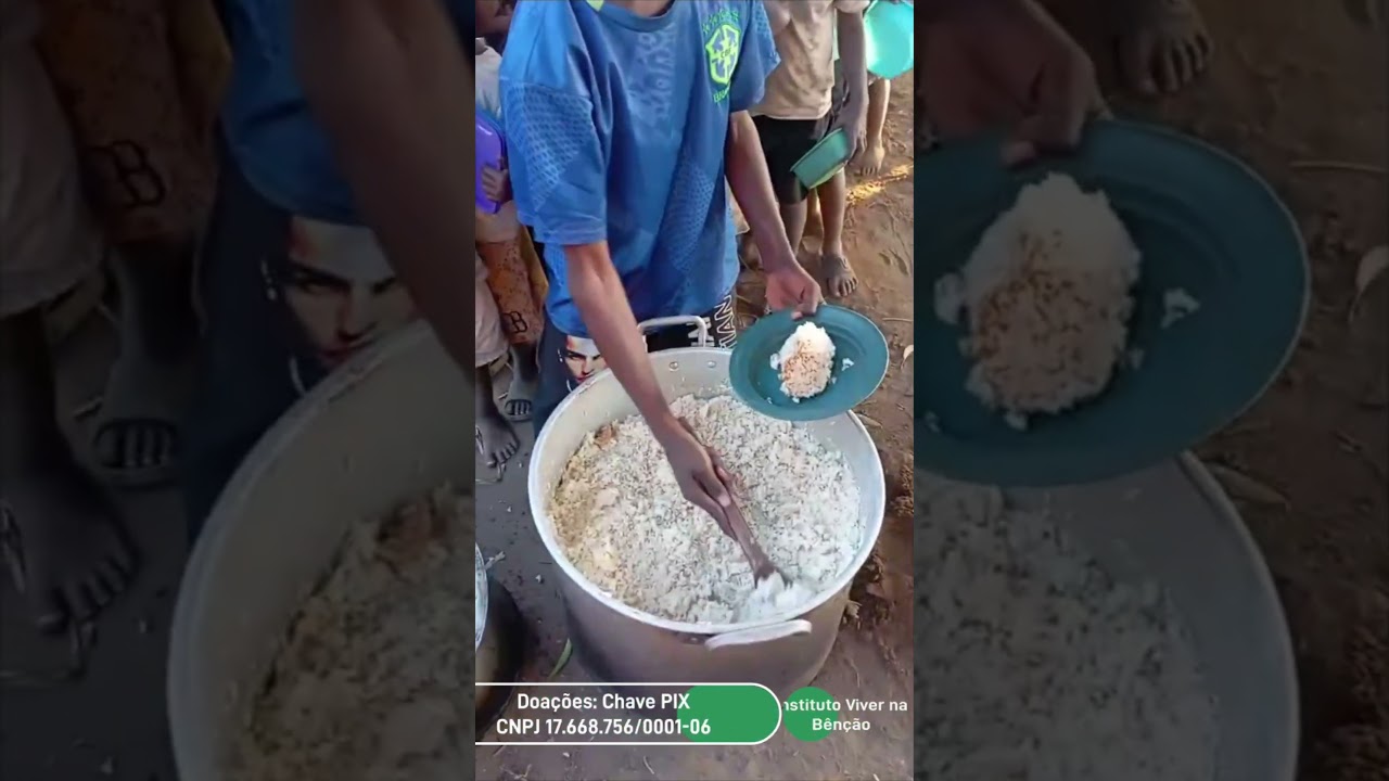 Eles estão agradecendo | Missão Humanitária em Sofala Moçambique África do Instituto Viver na Bênção