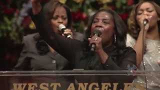West Angeles COGIC Praise Team Sister Geneen White Worshiping The Lord HD