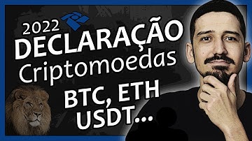 Como Declarar CRIPTOMOEDAS (Bitcoin, Ether..) Na DECLARAÇÃO do IMPOSTO DE RENDA 2022? | FINANPRÁTICA