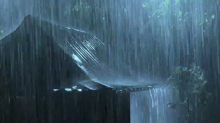 Goodbye Insomnia with Heavy Rain & Thunder Growls ...