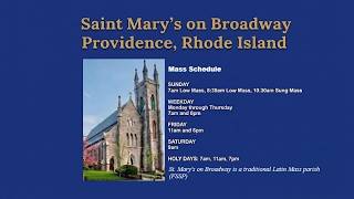 10:30am Sung Mass. Eighth Sunday after Pentecost. II. July 19, 2026.