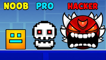 NOOB vs PRO vs HACKER - Geometry Dash