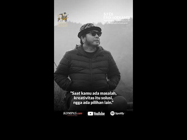 Simak kisah Erix Soekamti di Beginu Season 3 di Youtube Kompas.com bit.ly/BeginuErixSoekamti #Shorts class=