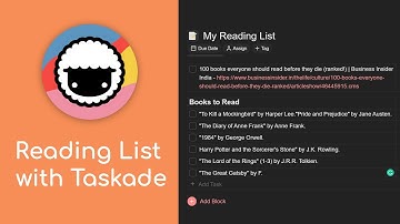 How To Create an Organized Reading List