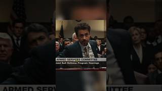 Tony Defending His Suit In Court Iron Man 2