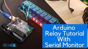 Arduino Relay Control via Serial Tutorial