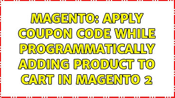 Magento: Apply Coupon Code While Programmatically Adding Product to Cart In Magento 2