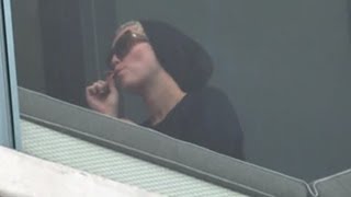 Miley Cyrus is Seen Smoking a Suspicious-Looking Cigarette - Splash News | Splash News TV