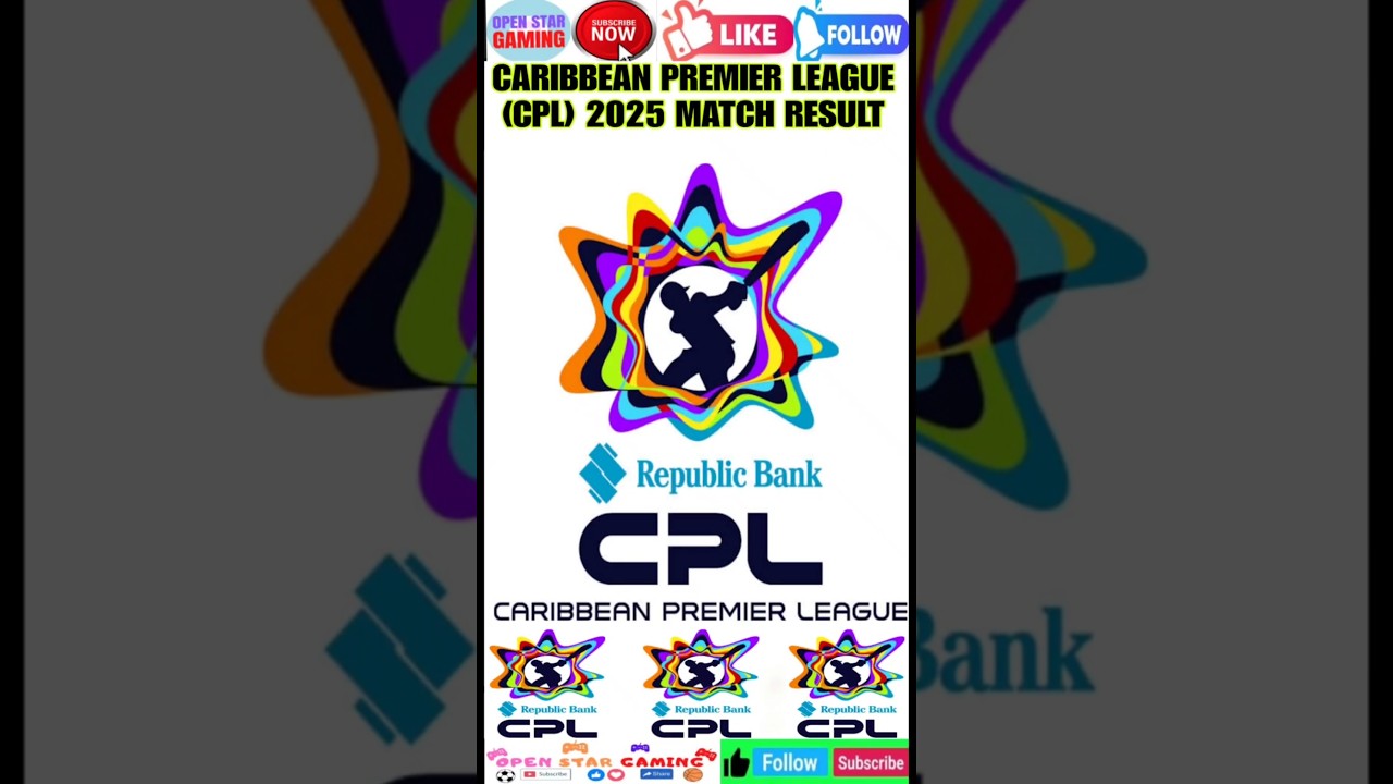 CPL 2025 11TH MATCH RESULT ANTIGUA AND BARBUDA FALCONS VS ST KITTS AND NEVIS PATRIOTS 
