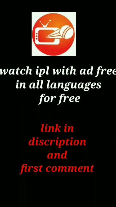 watch ipl with add free in all languages - YouTube
