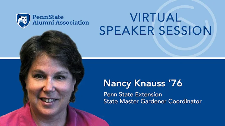 Virtual Speaker Series Featuring Nancy Knauss -The...