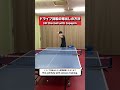 フォアドライブ球出しのやり方