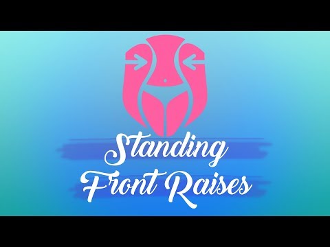 Shoulder Workout - How To Standing Front Raises - Shoulder Training