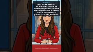 Australia investigates Meta, TikTok, Google for under-16 social media ban violations | Media Fact Ch